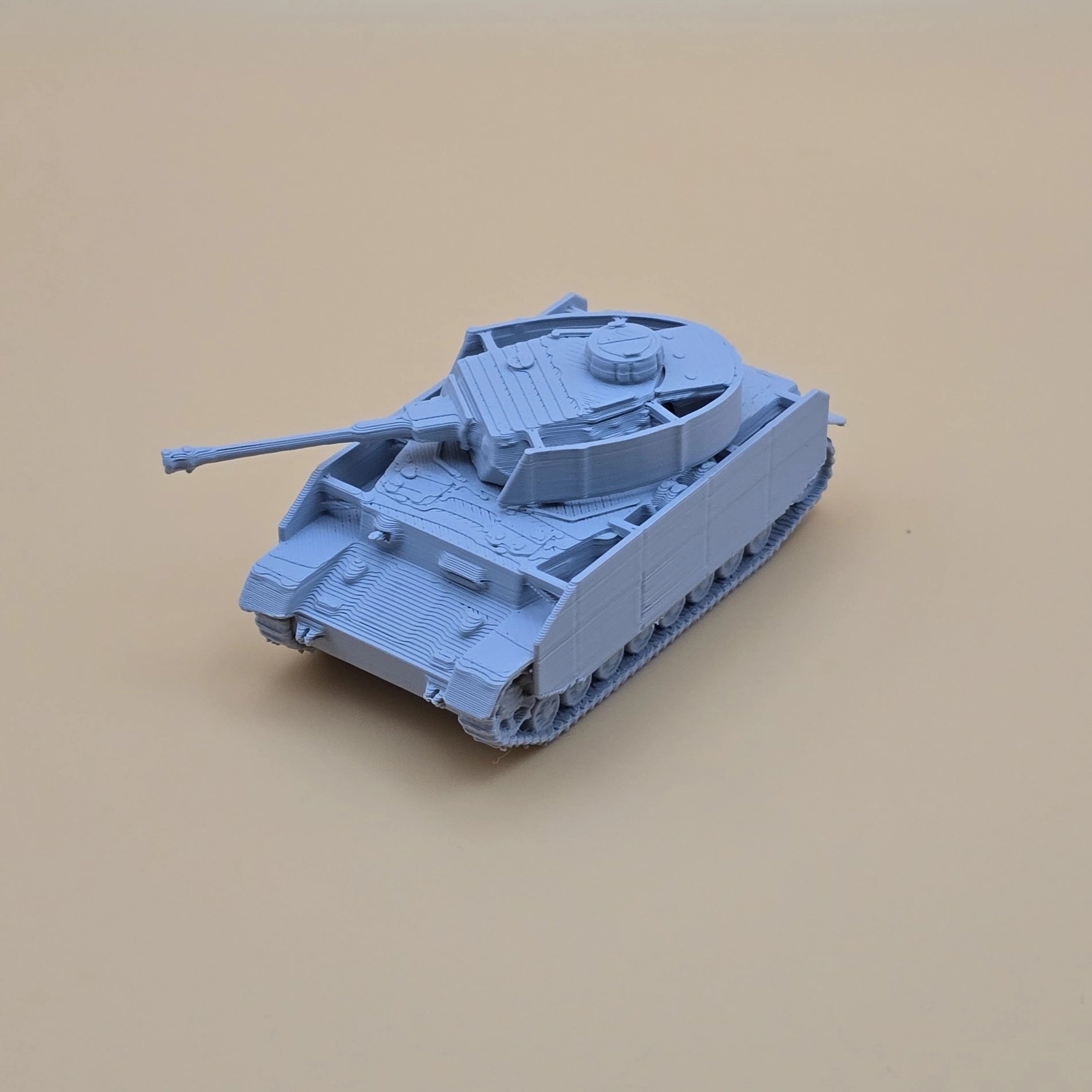 WW2 Panzer IV Ausf. F Medium Tank for 15mm wargaming