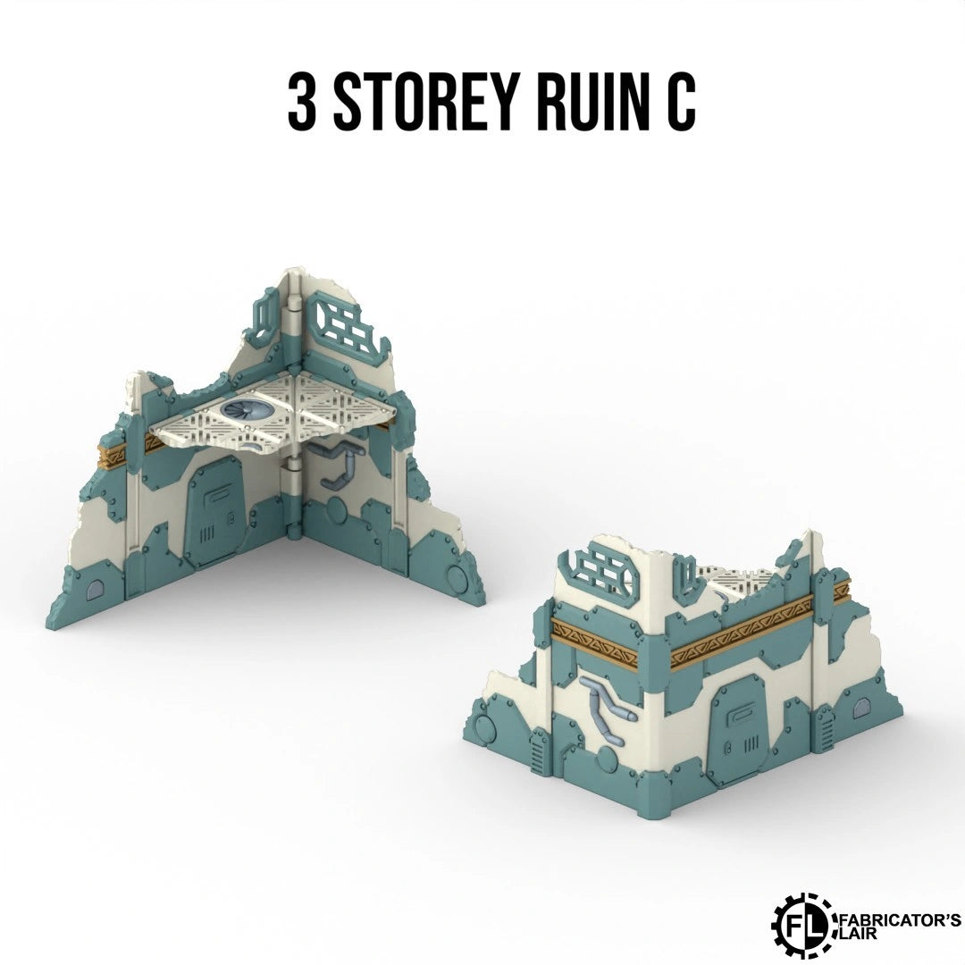 Warhammer 40K Space Dwarf Terrain Set NZ – Foldable 11th Edition Compatible Terrain