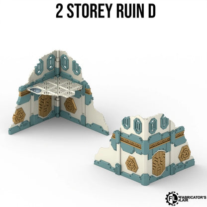 Multi-colour 3D printed terrain for Warhammer 40K