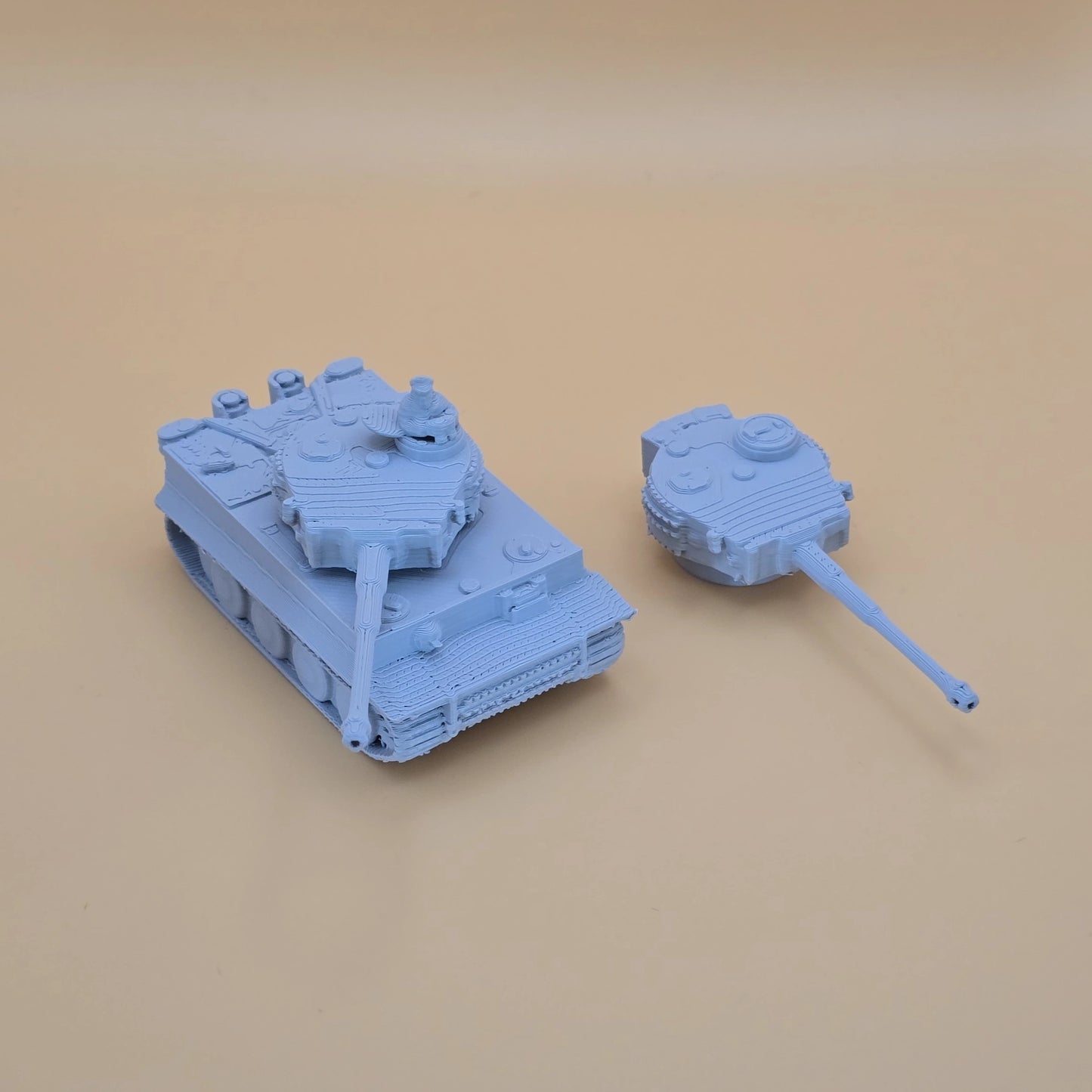 WW2 Tiger I (Tiger 1) tank for 15mm wargaming