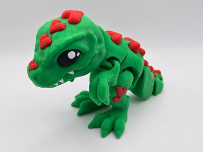 Flexi Dragon - Tiny Heart T-Rex - GameCraft