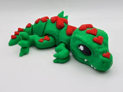 Flexi Dragon - Tiny Heart T-Rex - GameCraft