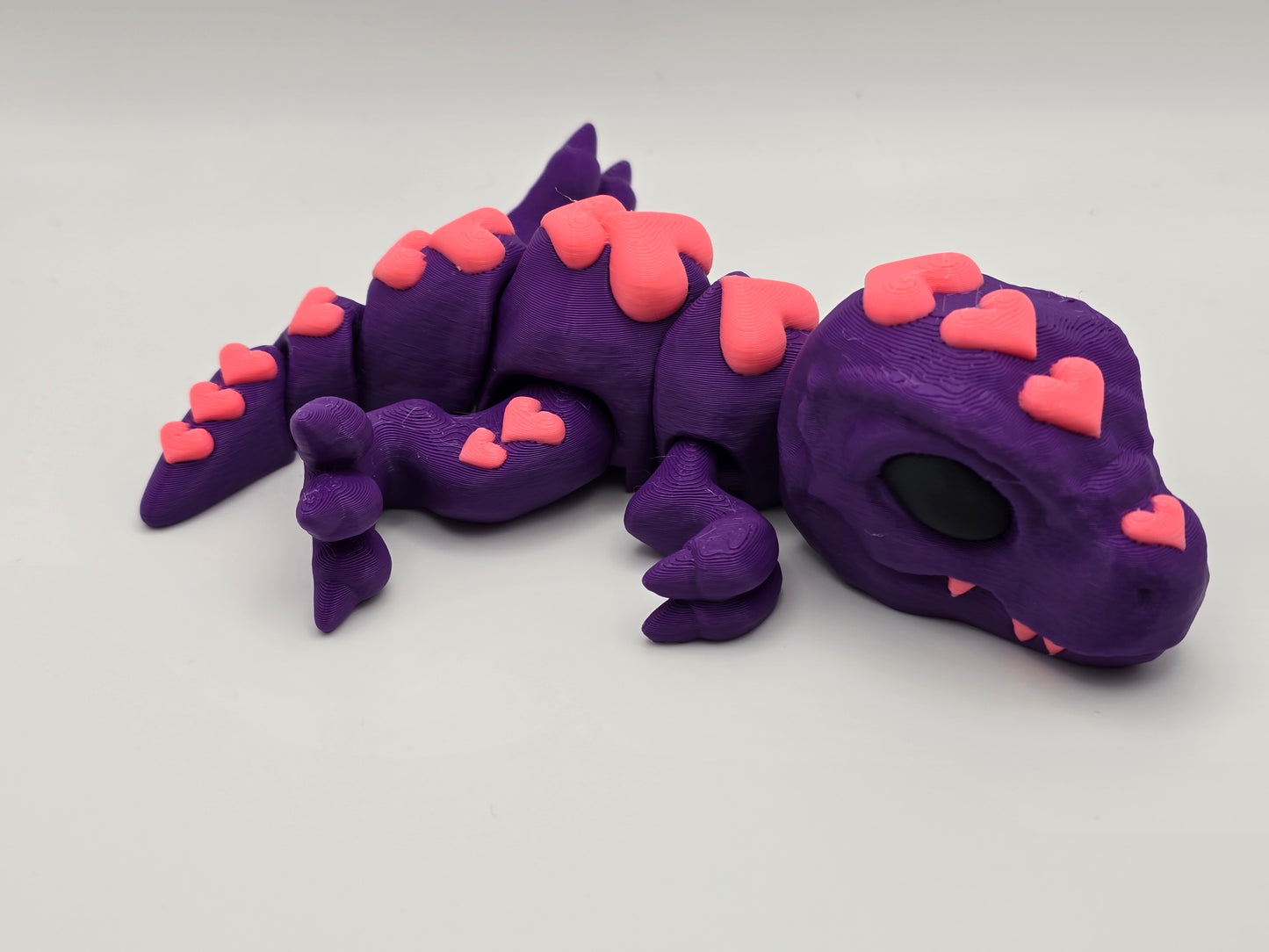Flexi Dragon - Tiny Heart T-Rex