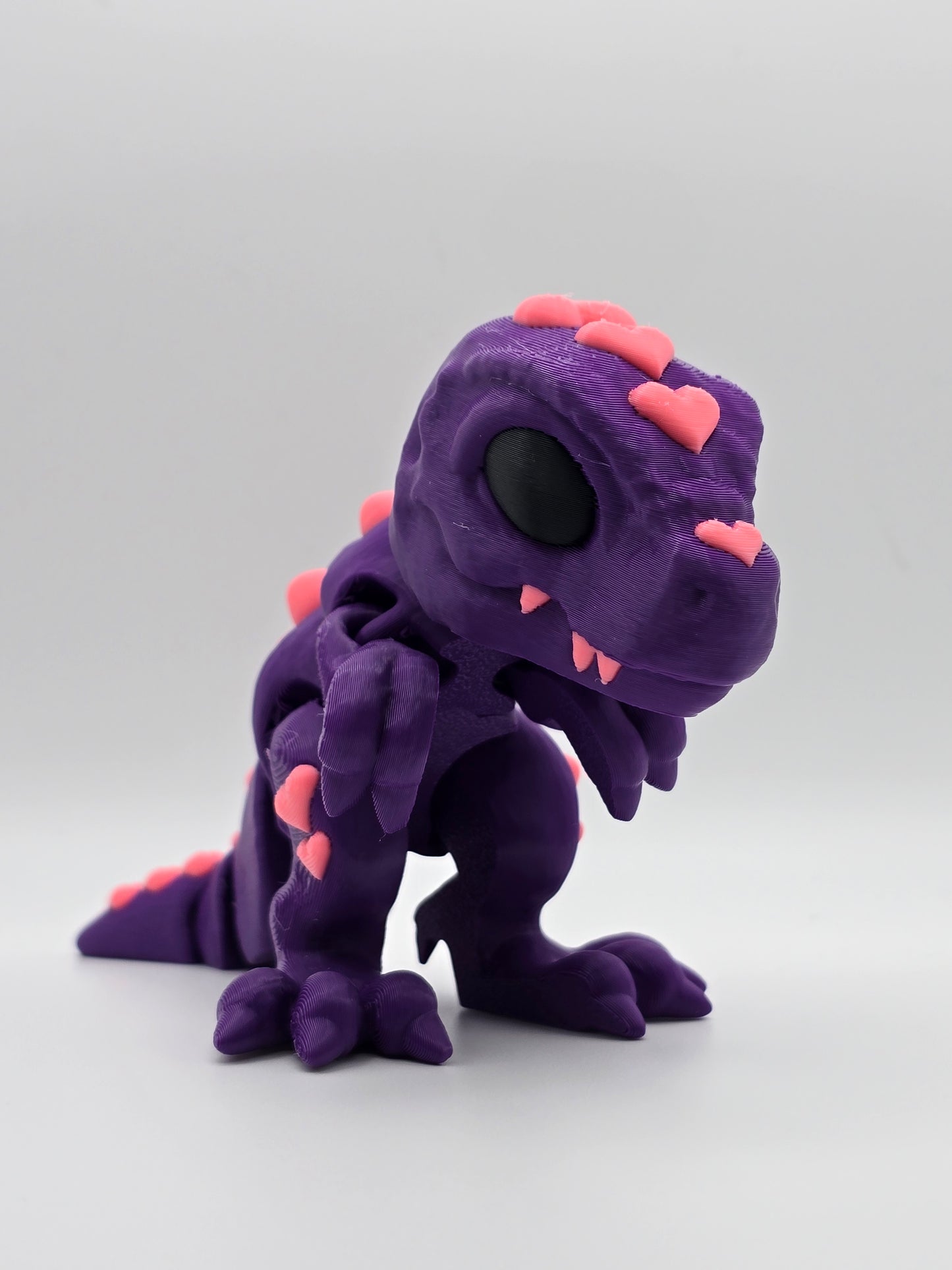 Flexi Dragon - Tiny Heart T-Rex