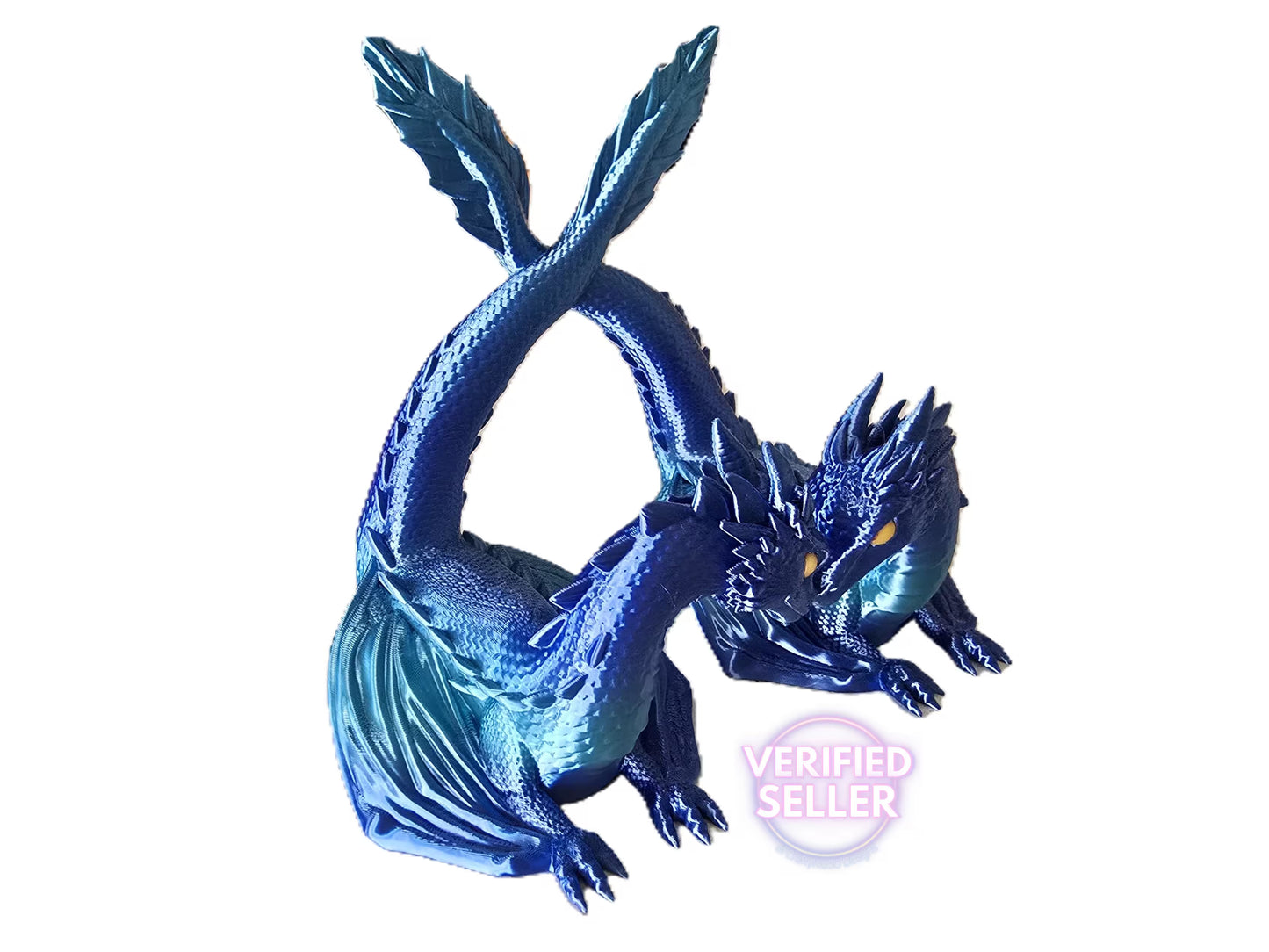 Twin Flame Dragon Book Holder (or Tablet Holder) - GameCraft
