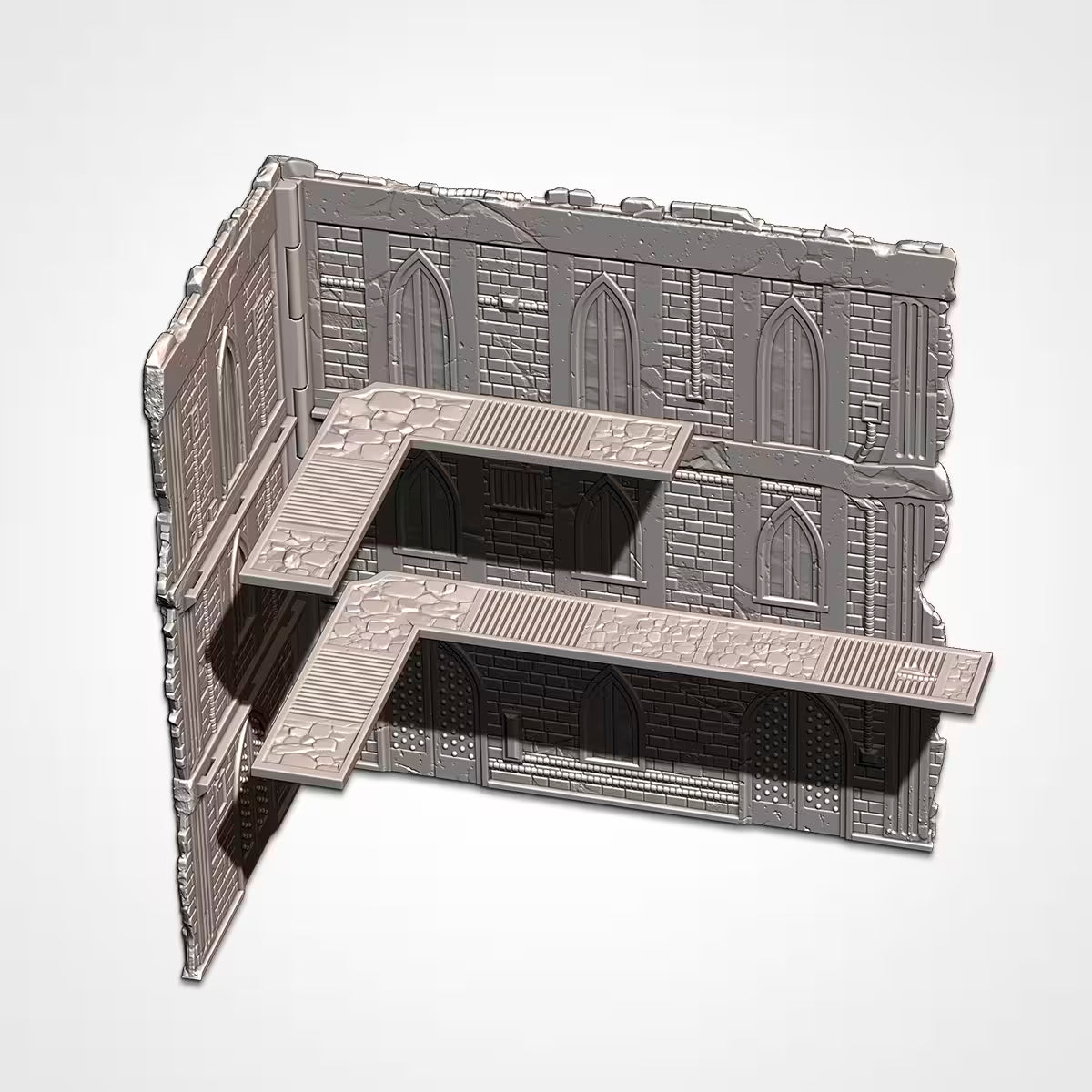 Warhammer 40k Folding Terrain - Cathedral - WTC Compatible - GameCraft