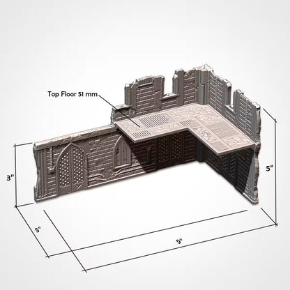 Warhammer 40k Folding Terrain - Cathedral - WTC Compatible - GameCraft