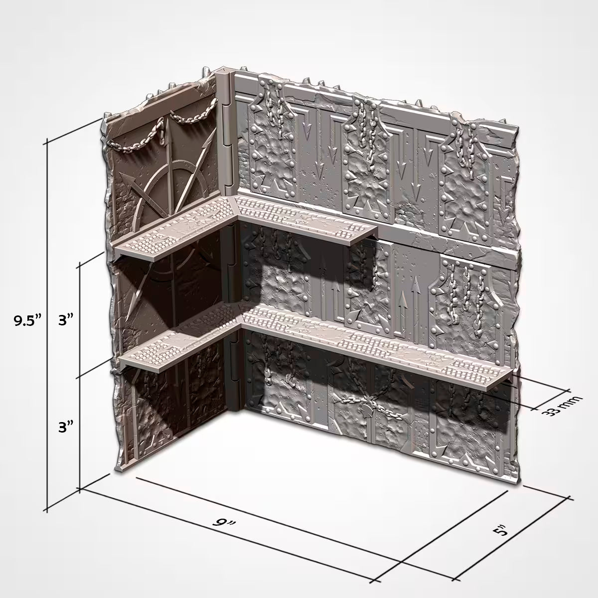 Warhammer 40k Folding Terrain - Chaos - WTC Compatible - GameCraft
