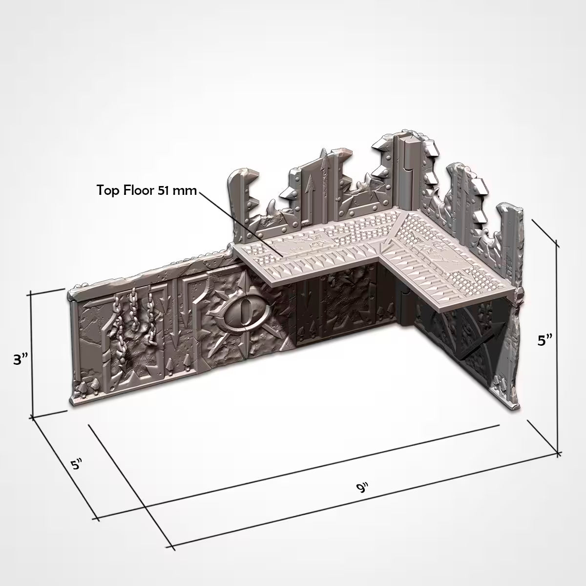 Warhammer 40k Folding Terrain - Chaos - WTC Compatible - GameCraft