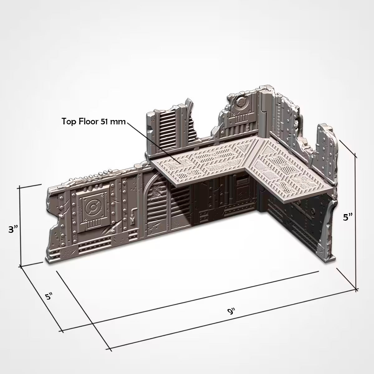 Warhammer 40k Folding Terrain - Industrial - WTC Compatible - GameCraft