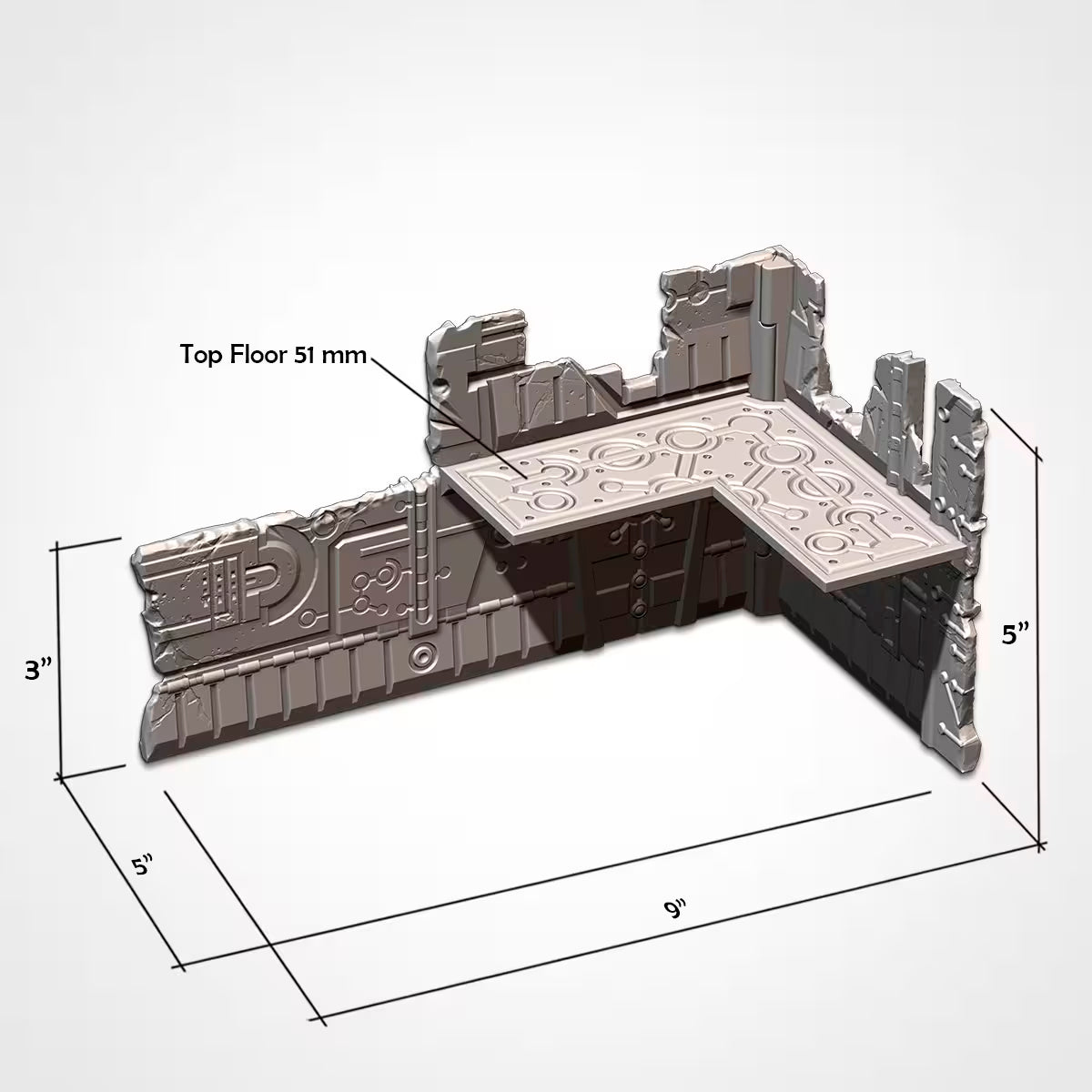 Warhammer 40k Folding Terrain - Necron - WTC Compatible - GameCraft