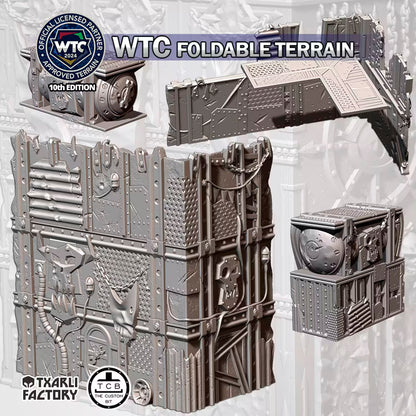 Warhammer 40k Folding Terrain - Orcs - WTC Compatible - GameCraft