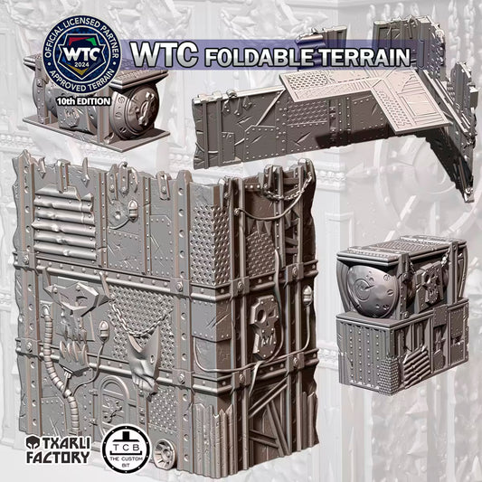 Warhammer 40k Folding Terrain - Orcs - WTC Compatible - GameCraft