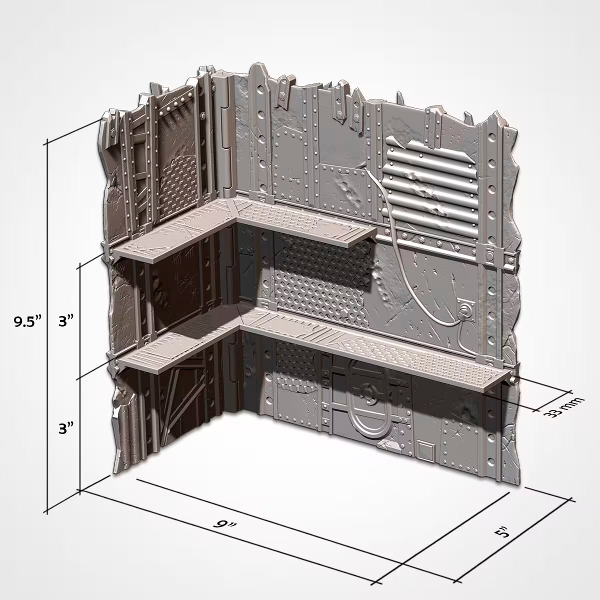 Warhammer 40k Folding Terrain - Orcs - WTC Compatible - GameCraft