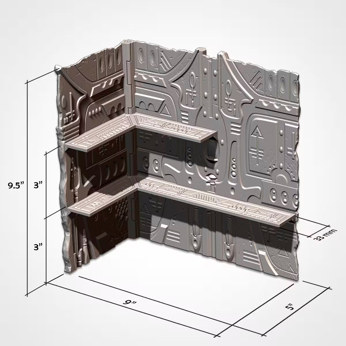 Warhammer 40k Folding Terrain - Space Elves - WTC Compatible - GameCraft