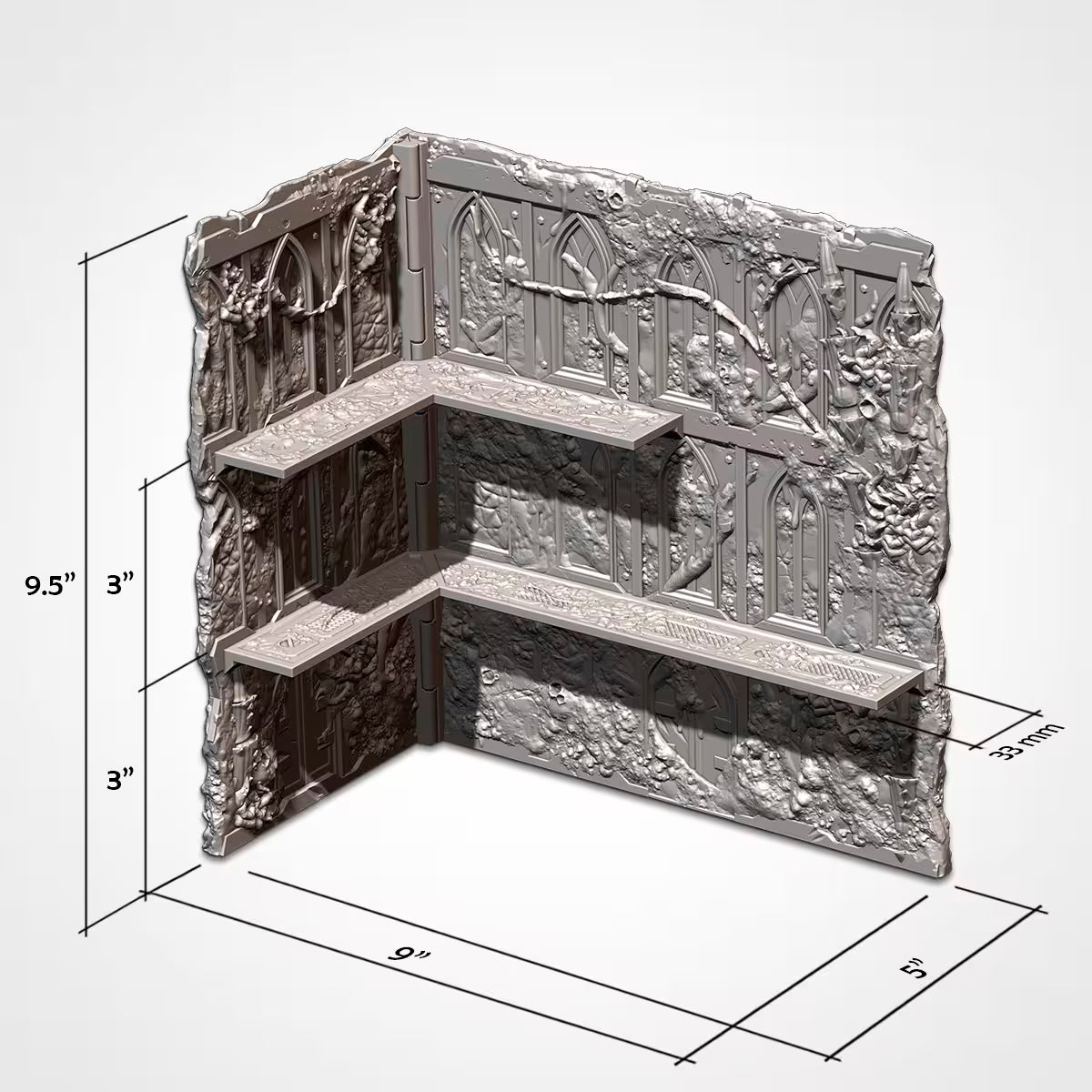 Warhammer 40k Folding Terrain - Tyranid - WTC Compatible - GameCraft