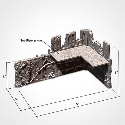 Warhammer 40k Folding Terrain - Tyranid - WTC Compatible - GameCraft