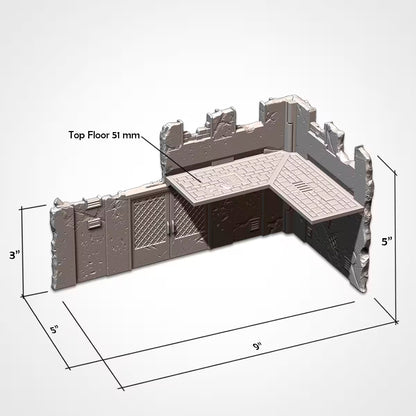 Warhammer 40k Folding Terrain - Urban - WTC Compatible - GameCraft