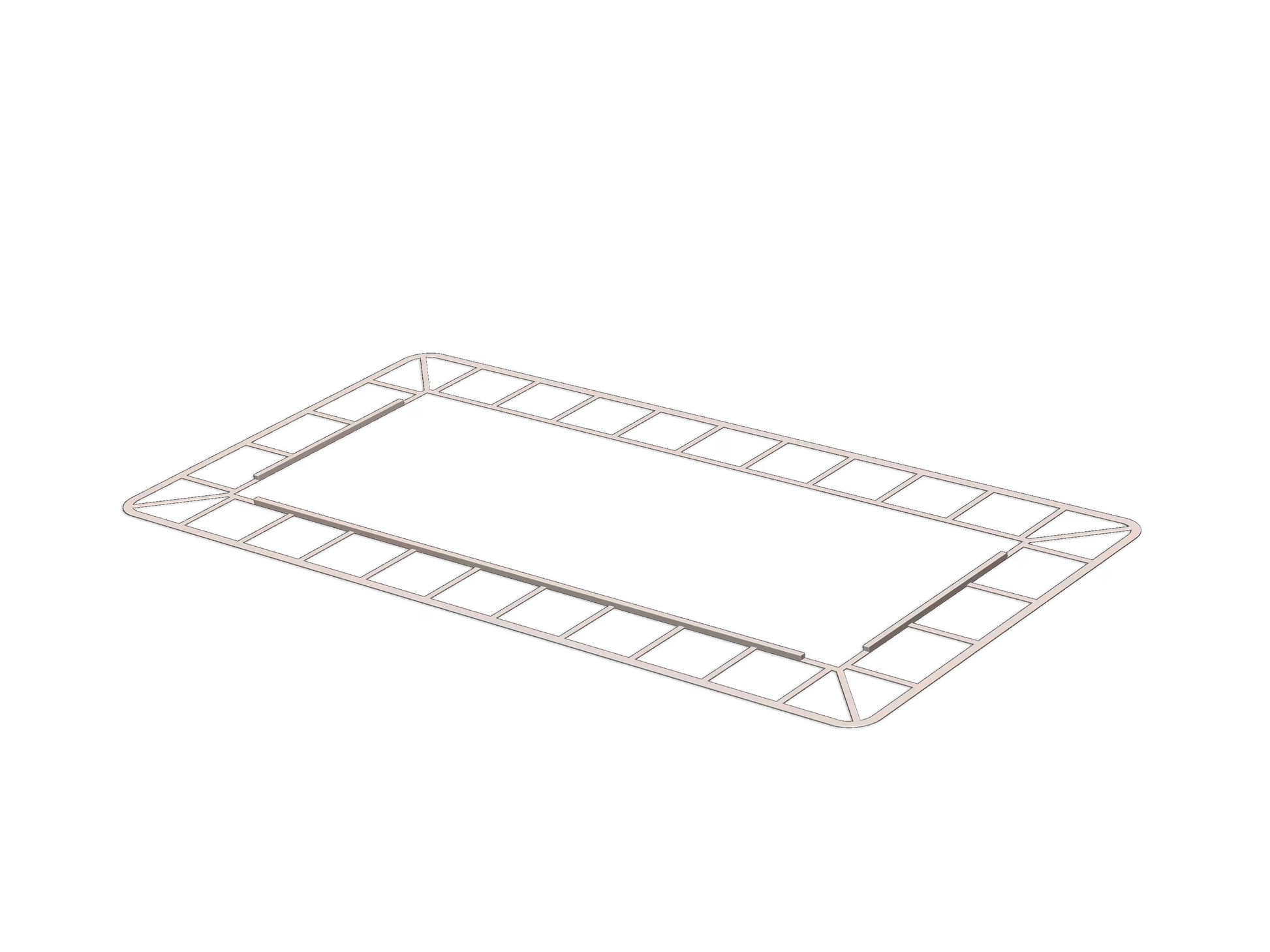Warhammer 40k Folding Terrain - Area Template - WTC Compatible - GameCraft