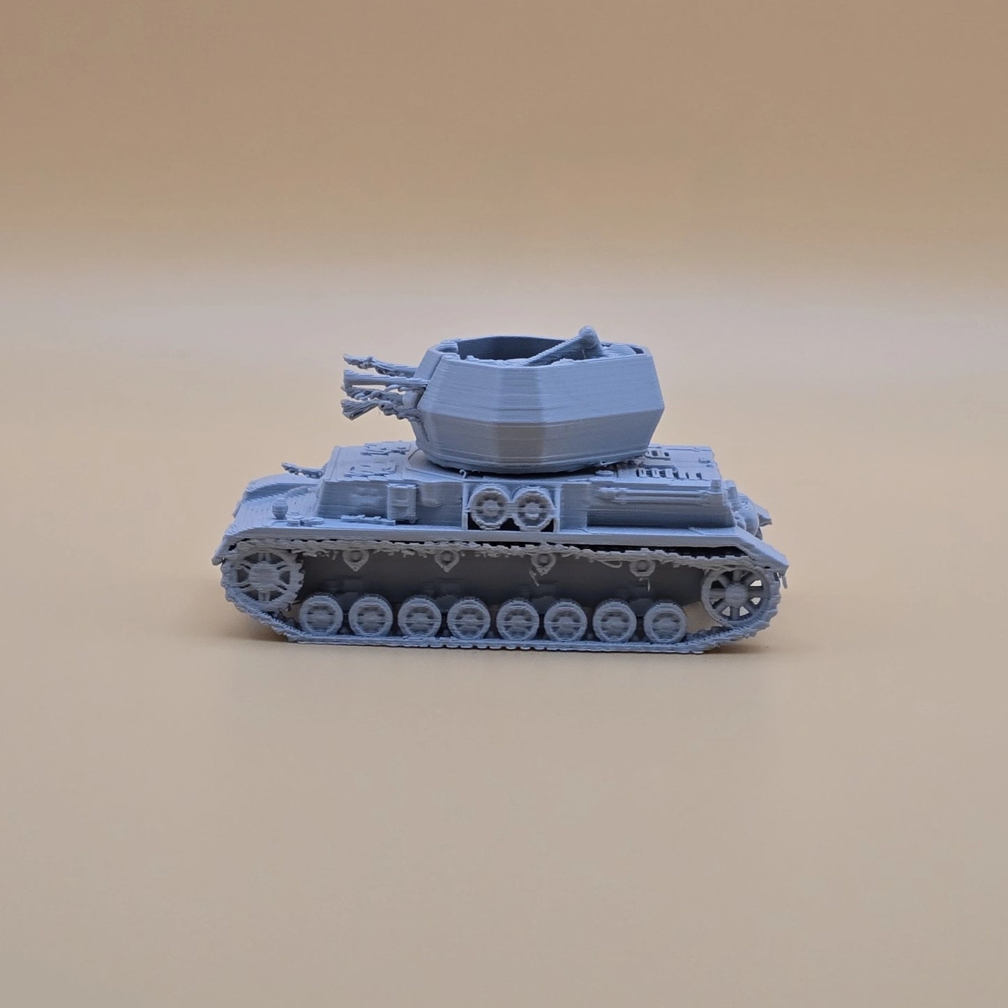 WW2 Wirbelwind self-propelled anti-aircraft vehicle for 15mm wargaming
