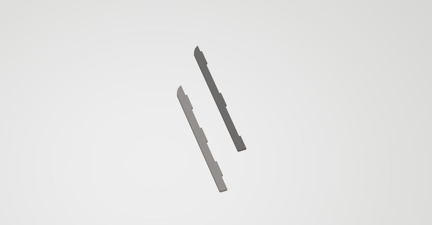 Extra Miniatures Carrying Case Rails - Enhanced Storage Solution for Miniatures Carrying Case - GameCraft