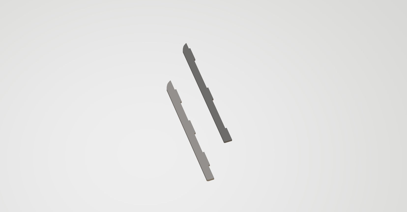 Extra Miniatures Carrying Case Rails - Enhanced Storage Solution for Miniatures Carrying Case - GameCraft