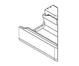 Game Frame Corner Base Unit Set for Gaming Table Organization - GameCraft