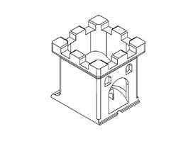 Game Frame Dice Tower Top for Enhanced Gaming Experience - GameCraft