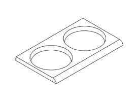 Game Frame Large Base Unit 20cm - Premium Gaming Setup Accessory - GameCraft