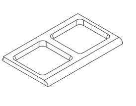Game Frame Large Base Unit 20cm - Premium Gaming Setup Accessory - GameCraft