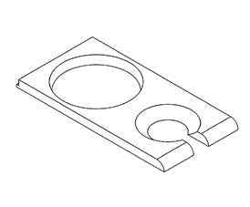 Game Frame Medium Base Unit 10cm - Premium Gaming Setup Accessory - GameCraft