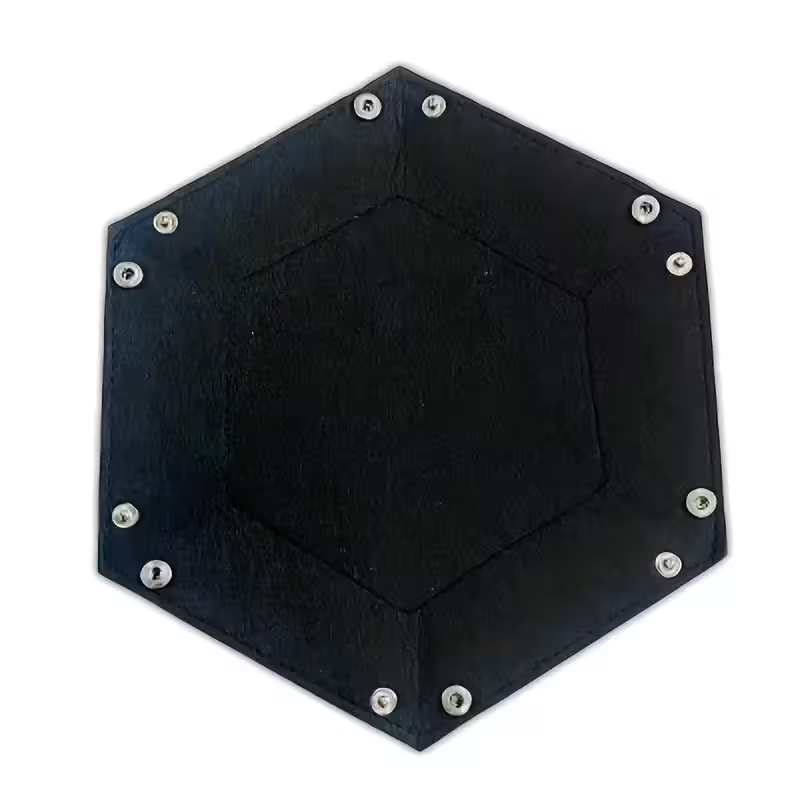 Hexagonal Fold Flat Dice Tray - GameCraft