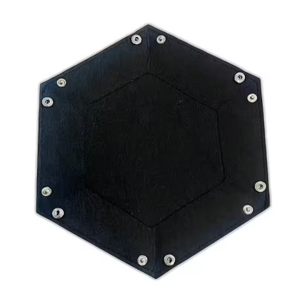 Hexagonal Fold Flat Dice Tray - GameCraft