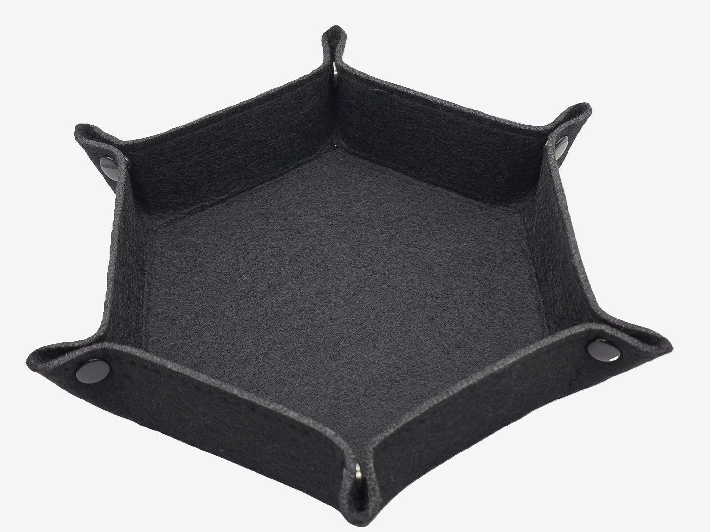 Hexagonal Fold Flat Dice Tray - GameCraft