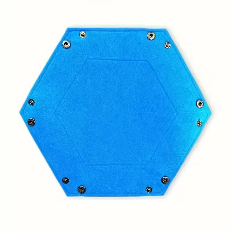 Hexagonal Fold Flat Dice Tray - GameCraft
