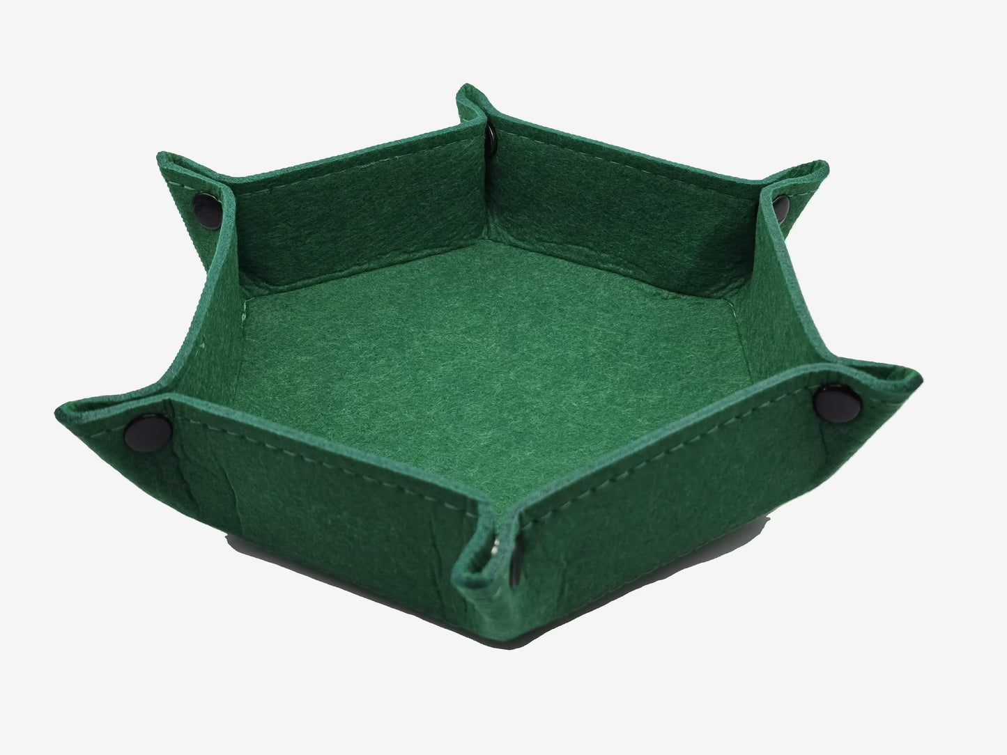 Hexagonal Fold Flat Dice Tray - GameCraft