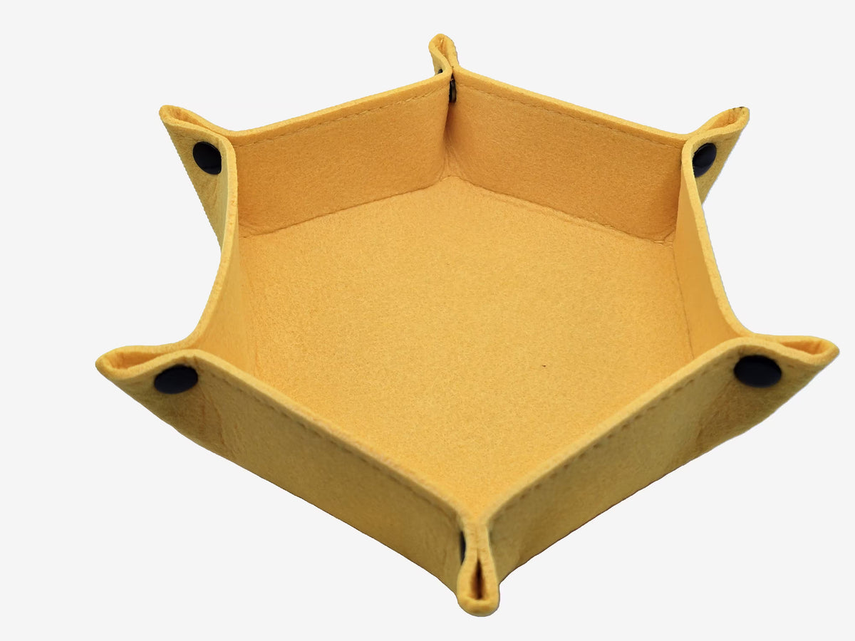 Hexagonal Fold Flat Dice Tray - GameCraft