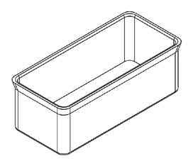 Deep Rectangle Storage Tray - Versatile Deep Tray for Organised Gaming - GameCraft