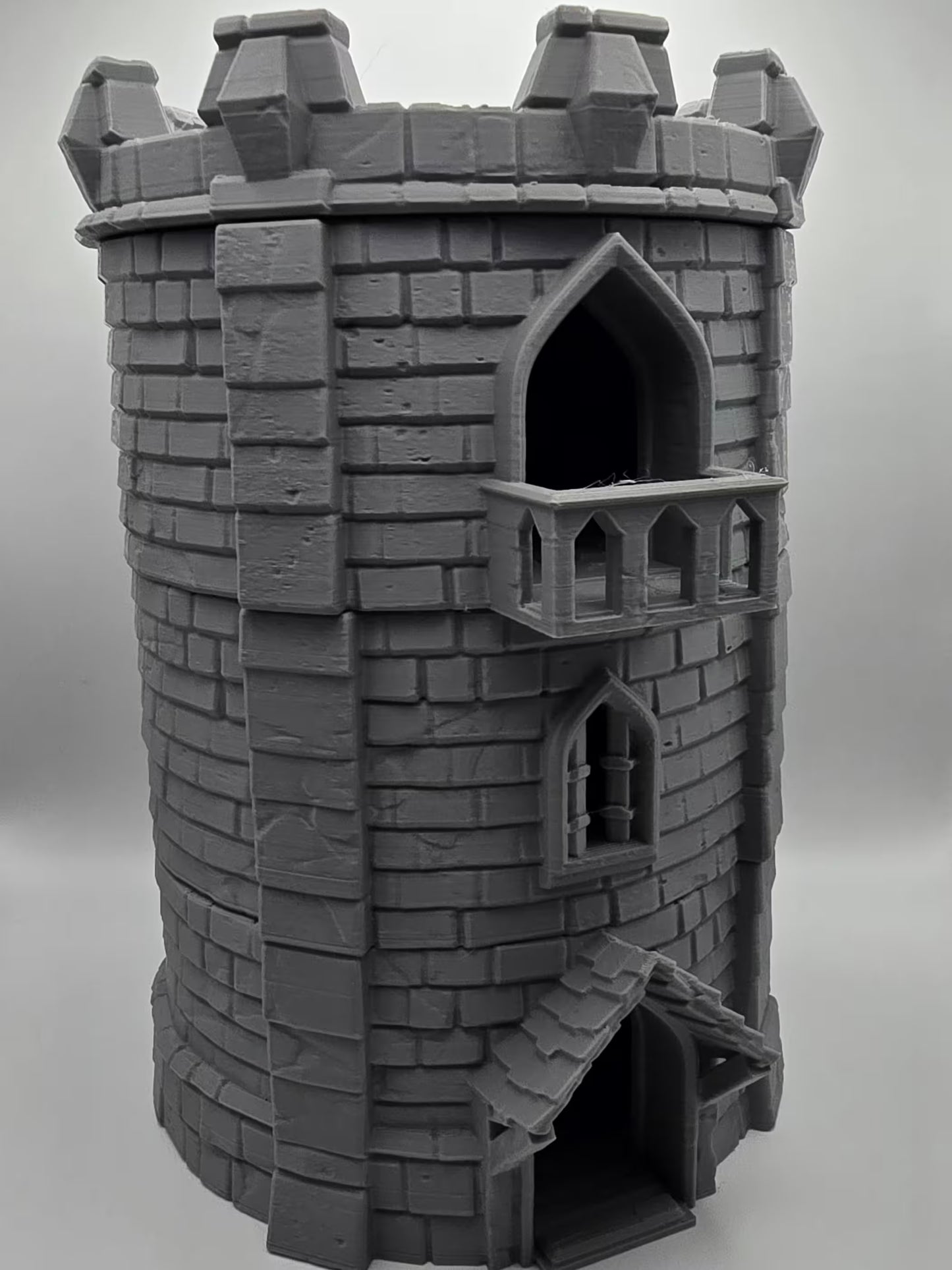 Medieval Castle Central Tower for DND Terrain - GameCraft