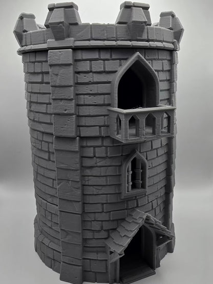 Medieval Castle Central Tower for DND Terrain - GameCraft