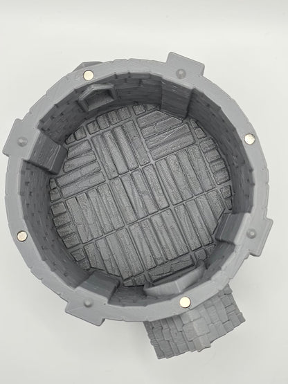 Medieval Castle Central Tower for DND Terrain - GameCraft