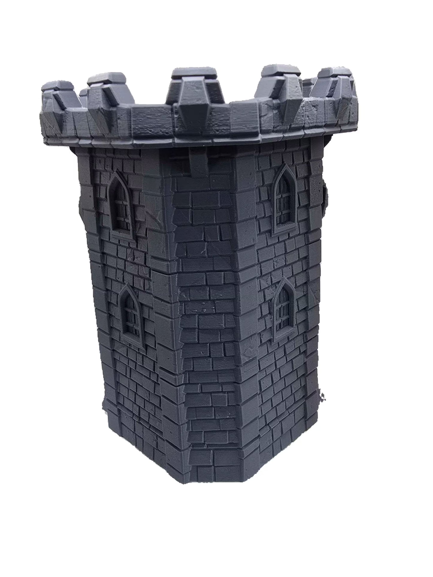 Medieval Castle Corner Tower DND Terrain Model - GameCraft