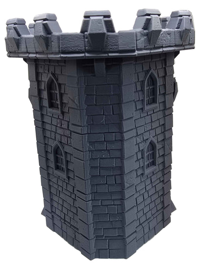 Medieval Castle Corner Tower DND Terrain Model - GameCraft