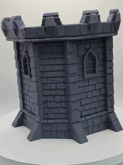 Medieval Castle Corner Walls for DND Terrain - GameCraft