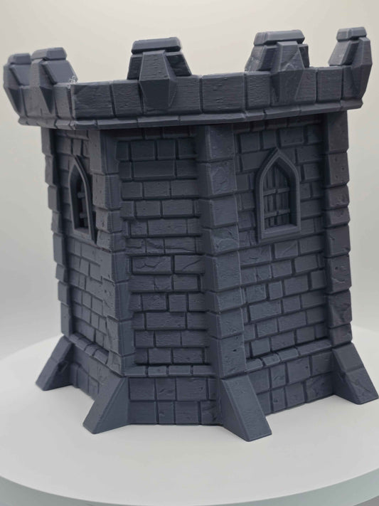 Medieval Castle Corner Walls for DND Terrain - GameCraft