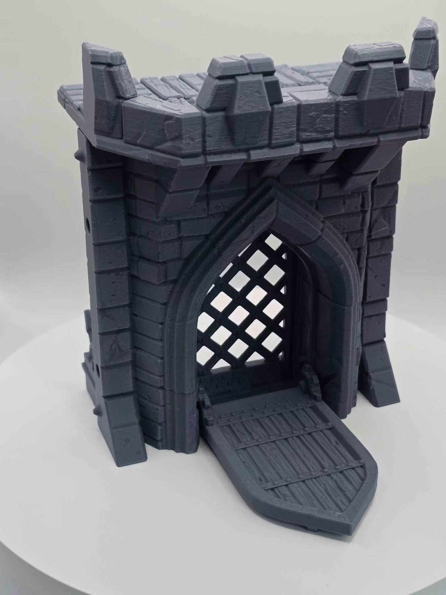 Medieval Castle Gate Wall for DND Terrain - GameCraft