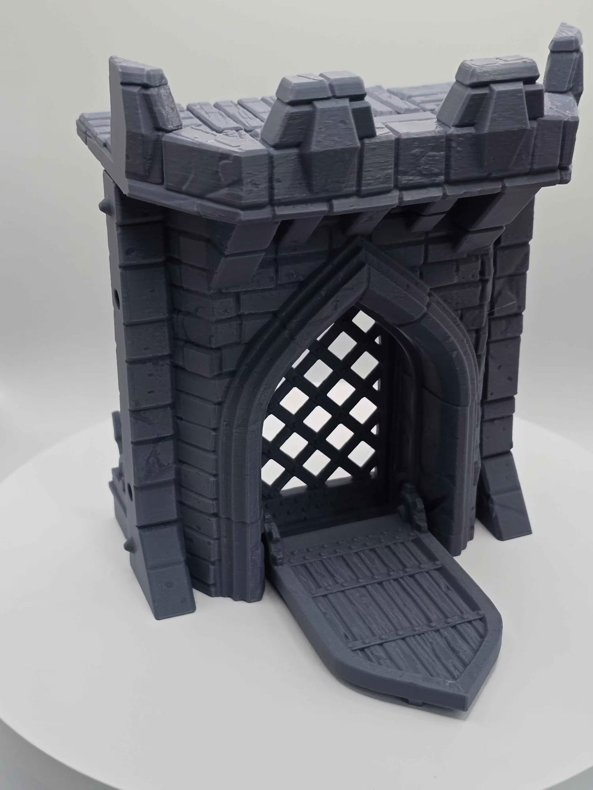 Medieval Castle Gate Wall for DND Terrain - GameCraft