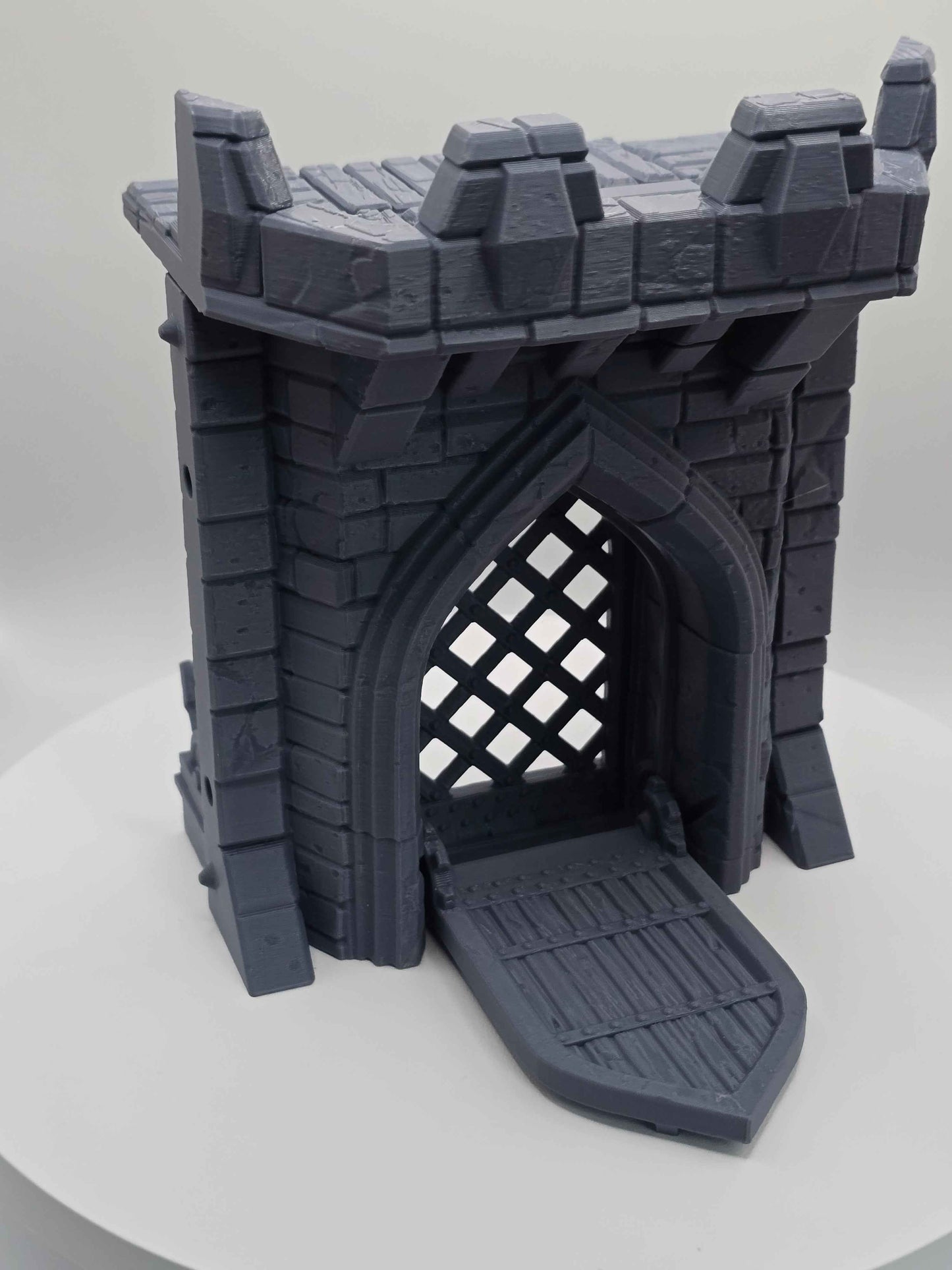 Medieval Castle Gate Wall for DND Terrain - GameCraft