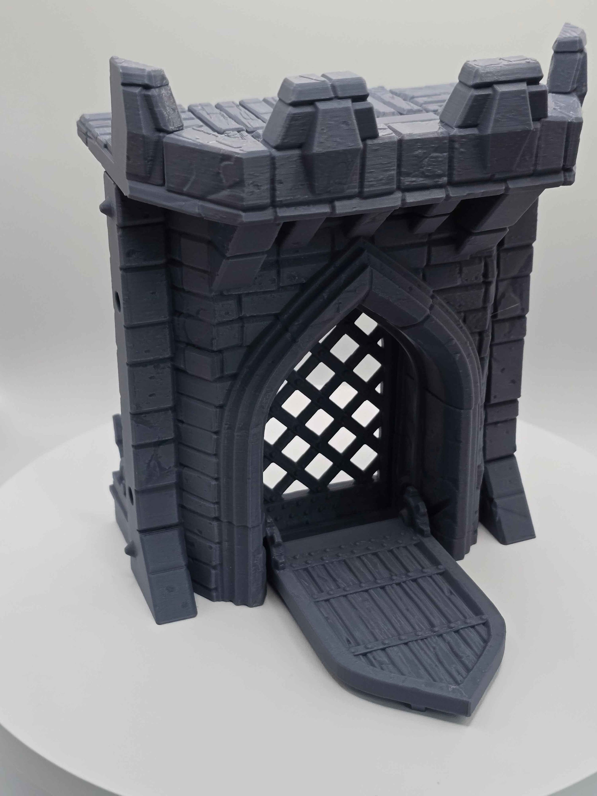 Medieval Castle Gate Wall for DND Terrain - GameCraft