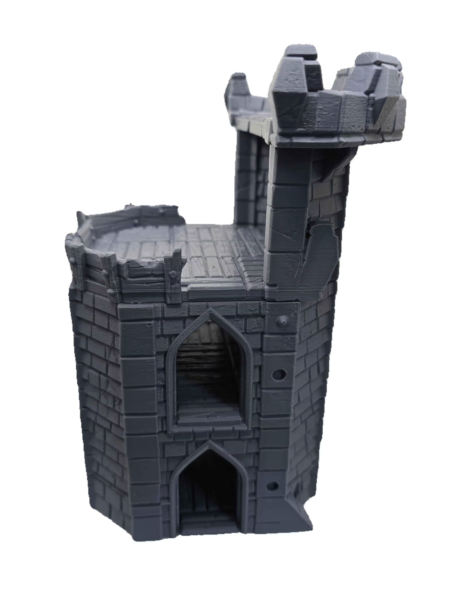 Medieval Castle: Line Tower DND Terrain for Tabletop Games - GameCraft